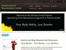 Tablet Screenshot of infrastructured.com